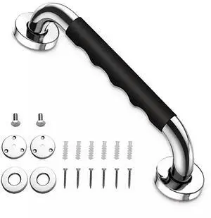 Shower Grab Bar 304 Stainless Steel Silicone Anti Slip Bathtub Handle for Elderly Senior Handicap Assist Handle Pregnant Women Shower Grab Bar 304 Stainless Steel Silicone Anti Slip Bathtub Handle for Elderly Senior Handicap Assist Handle Pregnant Women