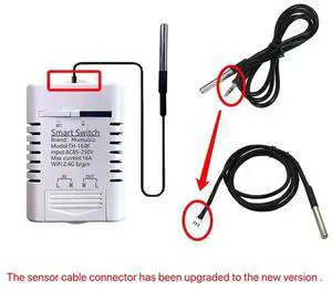 Temperature Sensor Temperature Switch Power Monitor Tuya 16A 3000W Withthermostat Probe Sensor Forfish Tank Greenhouse