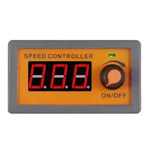 Motor Speed Control 79mm*43mm*26mm Digital Display Motor Controller Digital Display Motor Controller Input Voltage 5V-30V