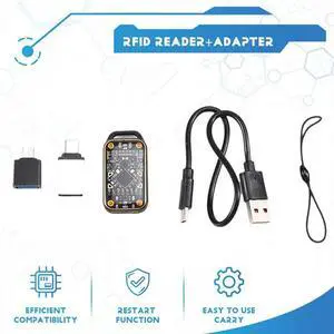 Chameleon Ultra Upgrade Chip Reader+5XCUID Keychain 125K 13.56Mhz Card Decode Duplicator RFID Card Emulator