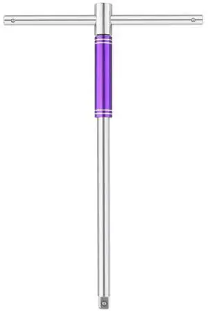 Heavy Duty Extended Lug Wheel Wrench 12 Inch Cross Wrench for Car Tire Iron Nut Wrench with Non Slip Handle Design