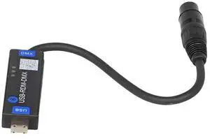 USB-RMD-DMX Mobile App DMX Dialer Stage Light Wireless Bluetooth DMX512 Controller Only Supports Android Devices