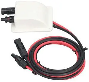 Waterproof Solar Cable Connector Entry Solar Junction Box For Roof Panels On RV Electrical Equipment Tool Accessory