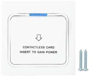 Universal Power Key Card Sensor Electricity Recognition Switch Panel for Hotel Room Insert Card Energy Saving Switch 170V250V