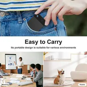 Mini Home Security Camera Wireless HD 1080P - Night Vision, Private Monitoring Camera