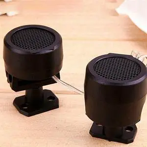 5Pair Universal Automotive Audio Speakers 91Db 12V 500W Super Power Audio Sound Loud Black Dome Car Tweeters Speaker
