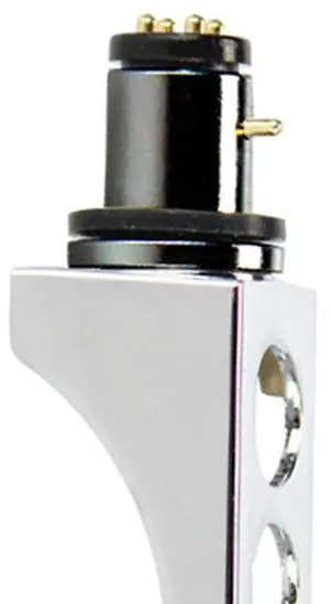 2X Universal LP Disc Record Player Phono Turntable Headshell 4-Pin Aluminum Alloy With OFC Leadwires