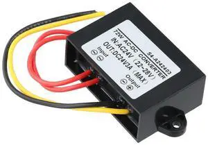 1pc AC-DC Converter AC 24V To DC 24V Converter 3A Voltage Regulator Power Converter With ligent Protection For Car Radios