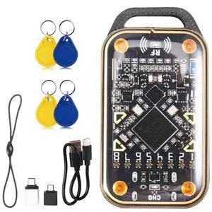 125K 13.56Mhz Chameleon Ultra Upgrade Card Emulator+4XCUID Keychain RFID Chip Reader Card Decode Duplicator