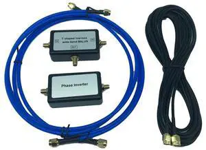 Portable Passive Magnetic Loop Antenna for HF and VHF Shortwave Antenna SDR Receiver