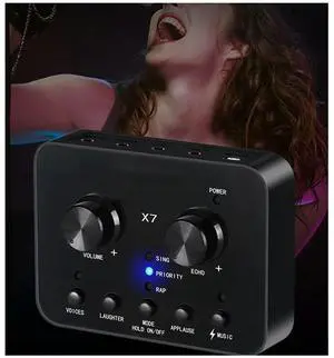 Sound Card Voice Changer Live Sound Card With External Electronic Sound Effects For Mobile Phones And Computers