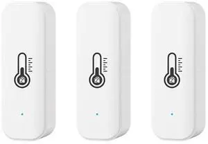 3X Tuya Zigbee Temperature Humidity Sensor Home Temperature Sensors Works With Alexa Google Assistant Life