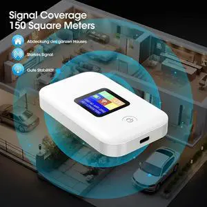 Mobile Internet LTE Router, 4G Connectivity Portable Hotspot For SIM Cards On Trips