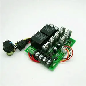 PWM Brush Motor Controller 2000W 40A Forward And Reverse Motor Speed Controller DC 12V 24V 36V Dc Power Supply