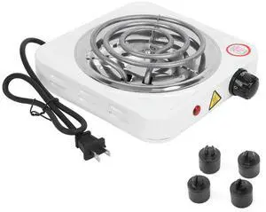 1000W Stainless Steel Portable Single Tube Electric Burner Stove Home Appliance Electric Heater Stove Accessories Kitchen Tool