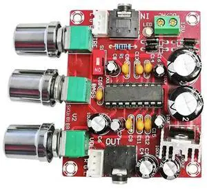 BBE XR1075 Preamp Tone Board With Treble And Bass Adjustment Audio Equalizer Pre Amplifier For Enhanced Sound Control