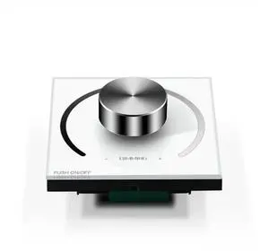 Dimmer LED Single Strip Wall Panel Dimmer DC 12V-24V 5050 2835 Strip Lights Rotary Knob Control 0-100 Brightness Display