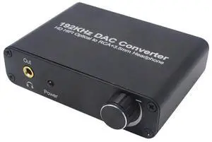 Optical To Analog R/L Audio Audio Decoder Coaxial Optical Audio Decoder For Family