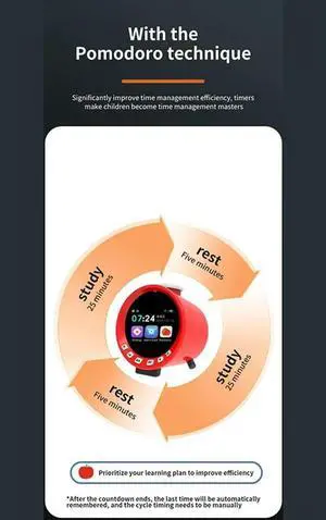 Fun Brain Massager Alarm Clock By AI Clock: Electronic Desktop Timepiece For Lifestyle Enhancement And Gifts