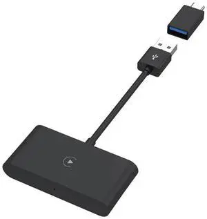 Carplay AI Box 2 In 1 Wireless Adapter Auto Connect For Wired Carplay Vehicles Android Auto Wireless Carplay Adapter Car