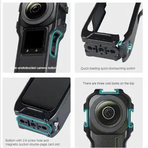 For One RS 1 Inch Aluminum Alloy Cage Vertical Frame, Multifunctional Anti Drop And Collision l Frame