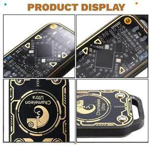 Chameleon Ultra RFID Chip Reader+3XUID Keychain Card Emulator NFC Duplicator 125K 13.56Mhz ID IC Card Decode