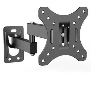 Full Motion Corner TV Holder Support Wall Mount Bracket Swivel Tilts Adjustable Stand For 10-32 In TV Monitor