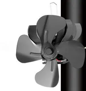High-Efficiency Clip-On Fireplace Fan Heat Output & Save Energy For Decorative Fireplace Home Improvement Tool Accessory