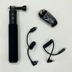 Camera Charging Grip 4800Mah Rechargeable Camera Grip Selfie Stick For SJCAM/Gopro/Osmo Action 5/4/3