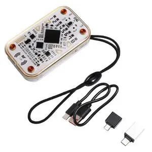 Chameleon Ultra RFID Chip Reader And NFC Decoder With T5577/UID Keychain For 125K 13.56M IC ID Cards