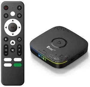 TV98 TV Box Android 14 ATV Ultra HD 8K Video 2.4/5G 6 Media Player Portable Player Support Voice Remote 2+32G