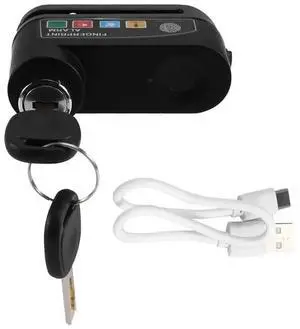 For Motorcycle Disc Brake Lock Anti Theft Security Moto Alarm Disc Wheel Disk Padlock For Bike