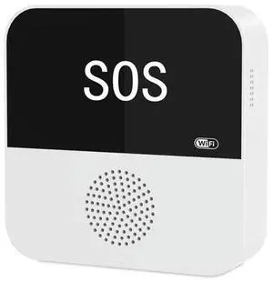 Tuya SOS+3Call Button Alert System For Elderly Emergency With Caregiver Pager For Seniors Patients