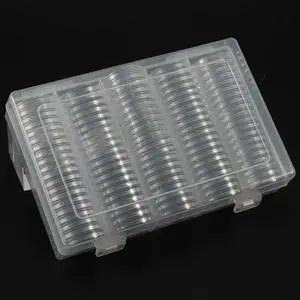 17/20/25/27/30Mm Coin Holder, 300Pcs Silver Coin Capsules With Foam Gasket, Professional Coin Case For Coin Collection