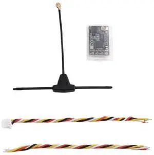 ELRS 2.4G PWM 7CH FPV Receiver With T Type Antenna For RC Long Range Racing Drone Quadcopter, Long Distance