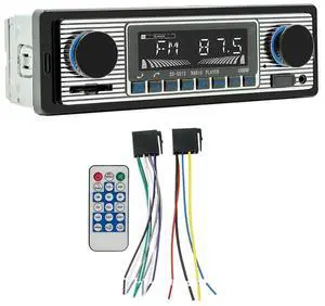 4-Channel 60W Bluetooth Car Radio Car MP3 Player Plug-In U Disk Car Radio With Wiring Protection Function For Car