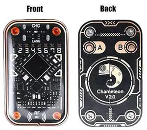 Chameleon Ultra RFID Emulator RFID Chip Reader Emulator +9CUID Keychain 125Khz 13.56Mhz Card Decode NFC Duplicator