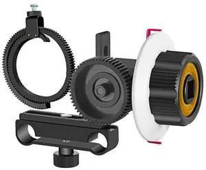 VD-F0 Camera Follow Focus 15MM Follow Focus with Gear Ring Belt for and Other DSLR Camera