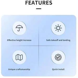 Landing Gear For Mavic 4 Pro Drone Heighten Foot Holder Quick Release Extension Leg