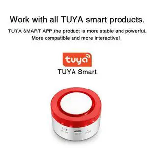 Tuya Home Security Alarm System Kit Burglar Alarm Motion Door Window Detection Human Body Detection Sensor