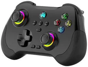 Z01 Motorcycle Game Bluetooth Controller Is Suitable For Android Switch Computer IOS Motorcycle Dual Vibration-Black Durabl