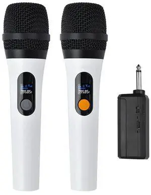 Wireless Handheld Microphone 2.4G Portable Microphone System With For Home KTV Karaoke Clear Voice, Crisp Sound