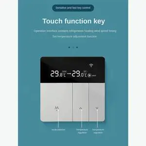 2X AVATTO Tuya Thermostat Temperature Controller 100-240 V Remote Electric Control,Google Home Yandex