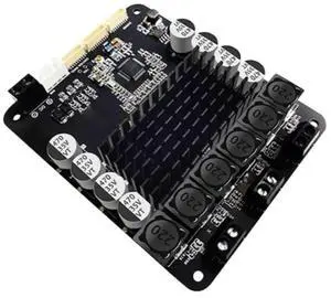 Dsp2.1 Bluetooth 5.0 Stereo Power Amplifier Module With 50Wx 2+100W Subwoofer With Heavy Bass Five Knobs