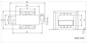 2X Power Transformer Dual AC 18V 50W EI Transformer 110V In Optional For Preamplifier 2.1 Amplifier Tone Board A 2X Power Transformer Dual AC 18V 50W EI Transformer 110V In Optional For Preamplifier 2.1 Amplifier Tone Board A