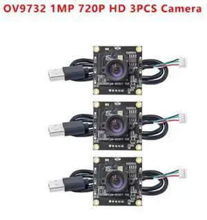 OV9732 720P 30Fps Camera Module Trio For Autodarts Io, 100 Degree Lens, 3 Meters Cable Included, PCB 32Mm Squared