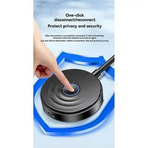 -Compatible Wireless Extender 1080P 50M 5G Audio Video Transmitter Receiver Screen Sharing Switch