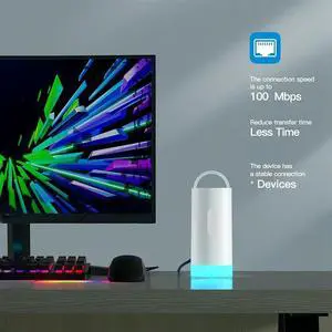 6 Ai Router CPE Modem Wireless Router SIM Indoor Router With RGB Global Bands EU-PLUG