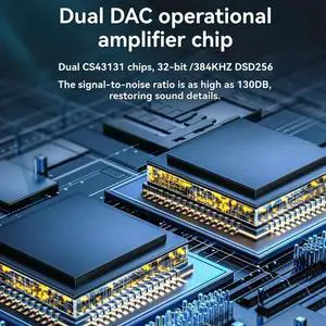 Balanced Fever HIFI Portable Headphone Amplifier Small Tail Lossless Decoding Audio Decoder