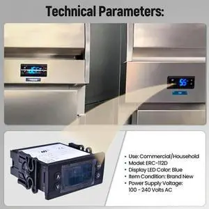 Temperature Controller Kit Electronic Refrigeration Controller 00C30-123D-03 080G3492